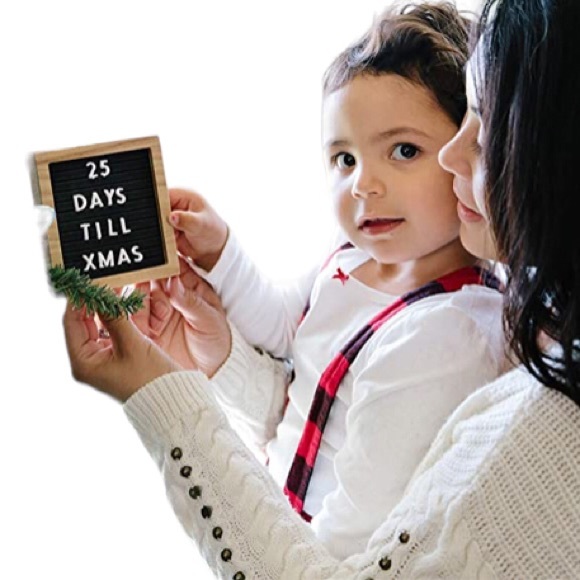 Letterboard ornament set letter board - Picture 5 of 7